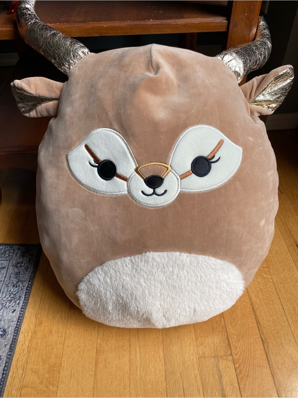 Squishmallows Antelope Kieli 16” Plush with Gold Foil Accents